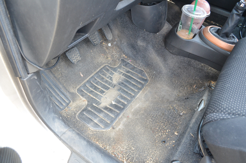 Illustration for article titled Paint, zip-ties, and a junkyard carpet.